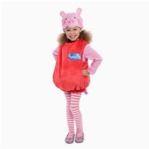 Halloween costume Peppa Pig bubble dress. Peppa pig costume for girls 3T to 4T